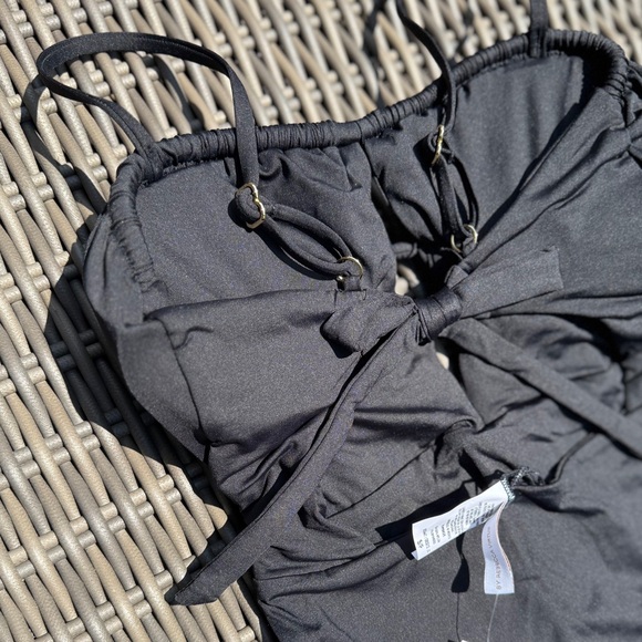 Becca Black One Piece Swimsuit - Size S - NWT - Picture 16 of 16